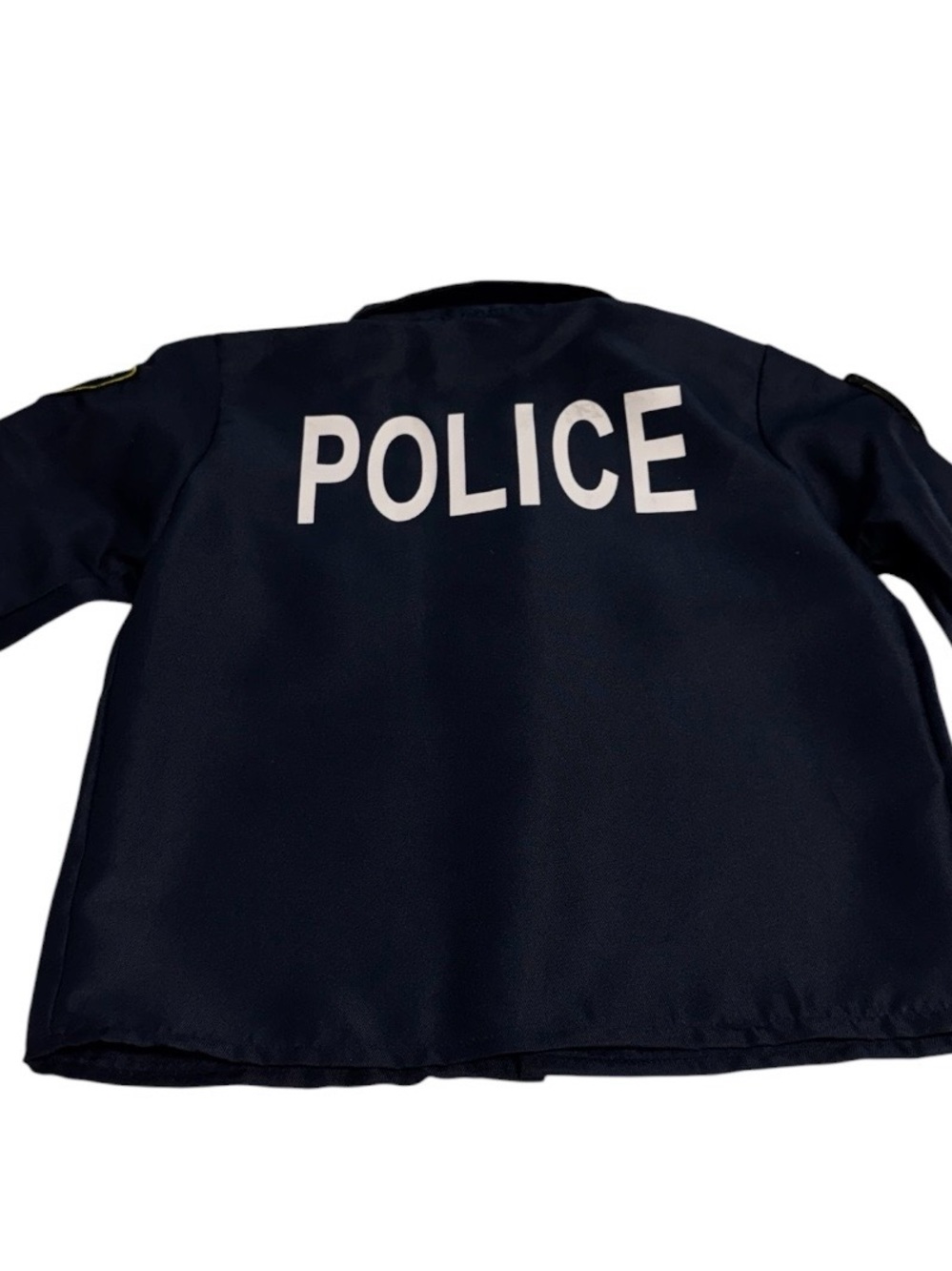 Spooktacular Kids Navy Police Officer Costume with Badge Small - Picture 8 of 9